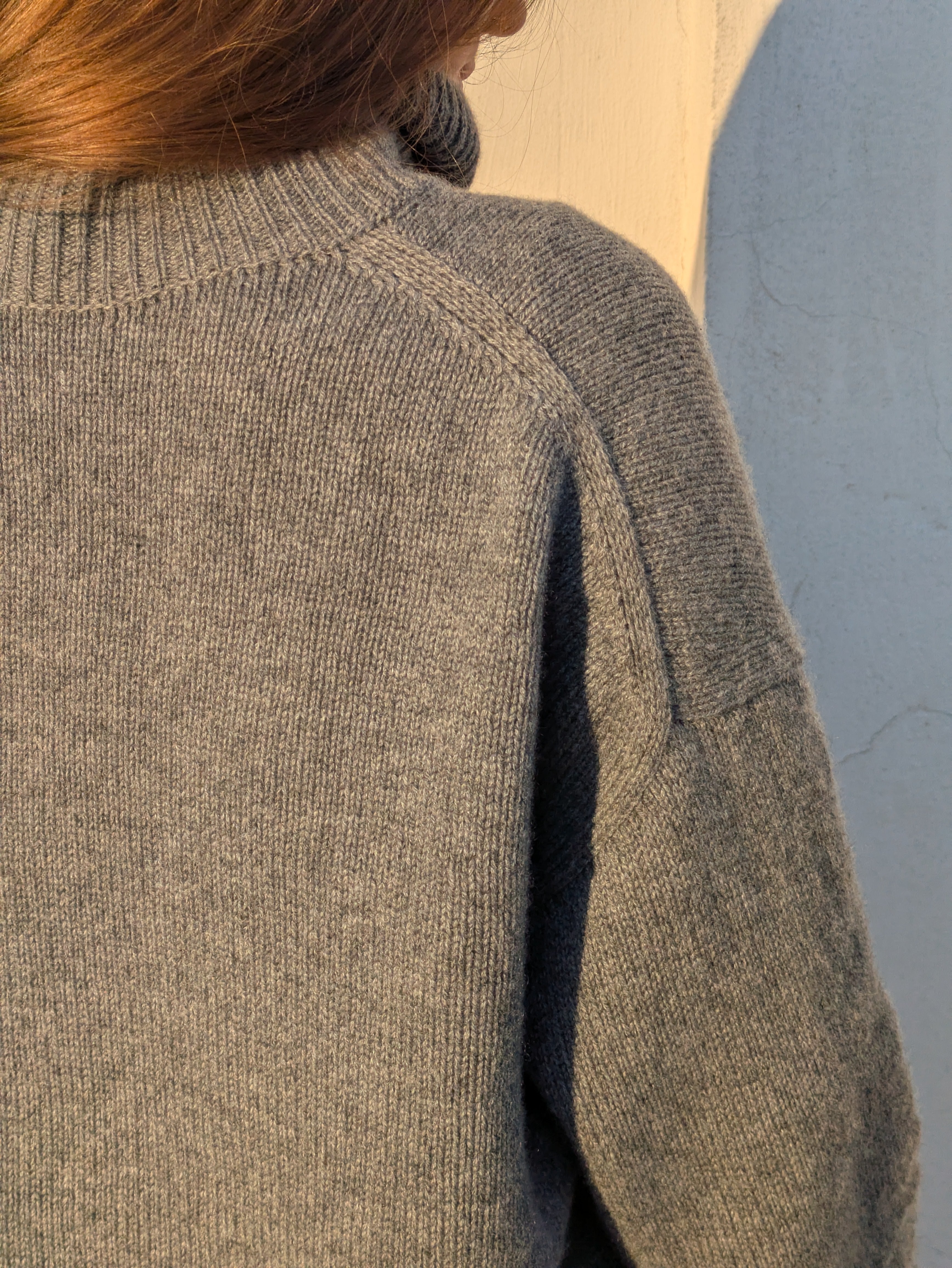 Pure Cashmere Turtleneck Sweater - Oversized High Neck Jumper