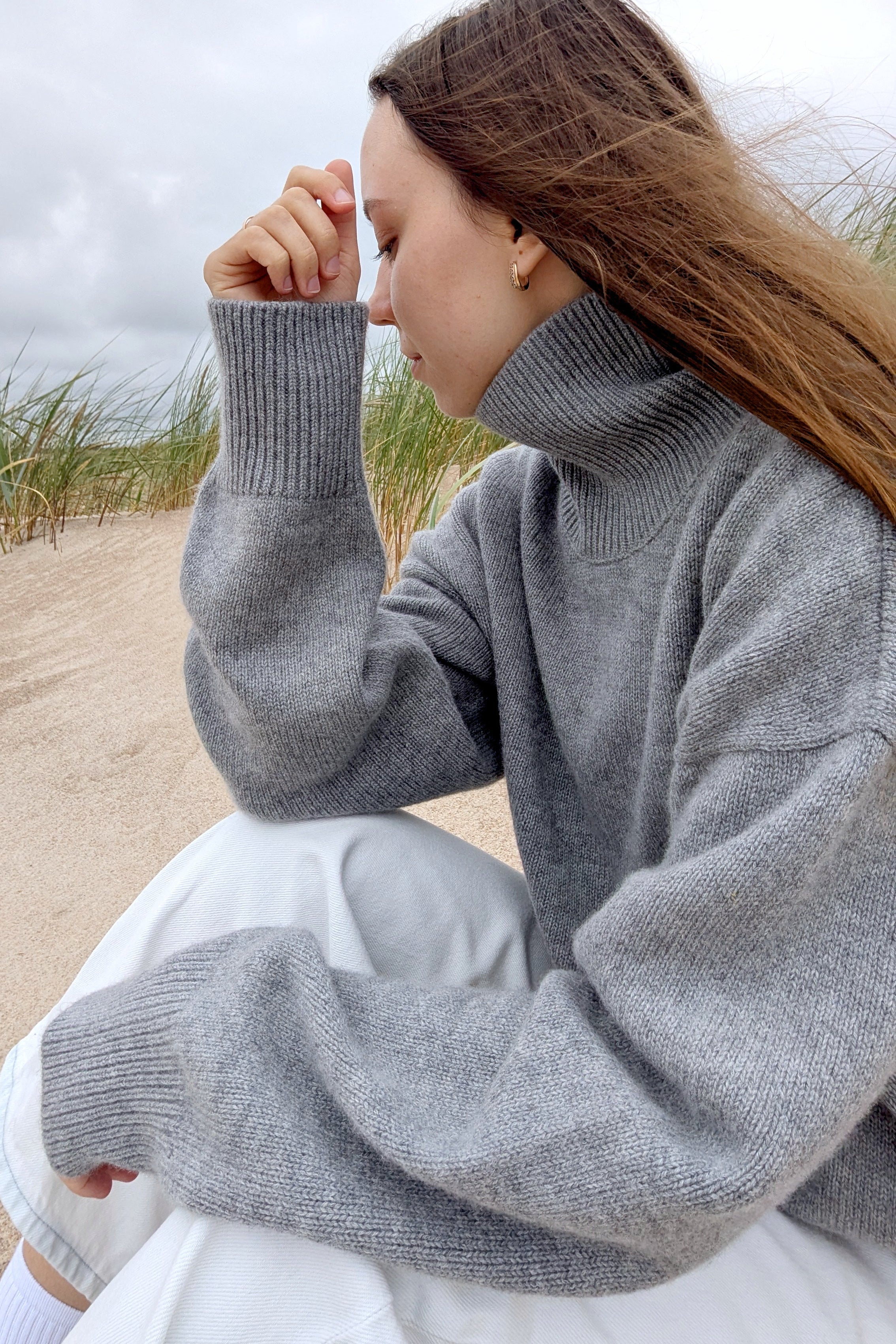 Light_gray women's sweater