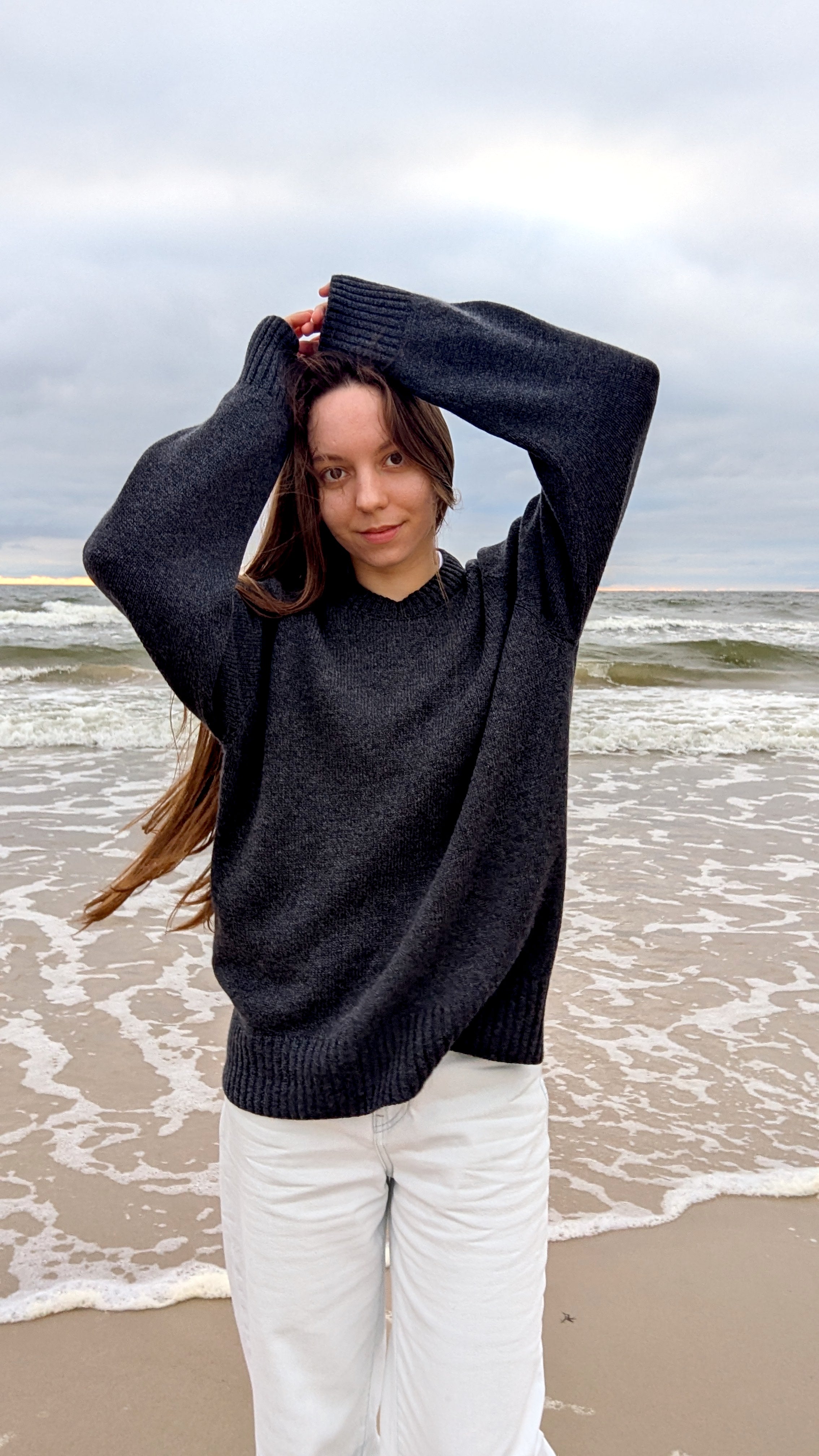Anthracite sweater s