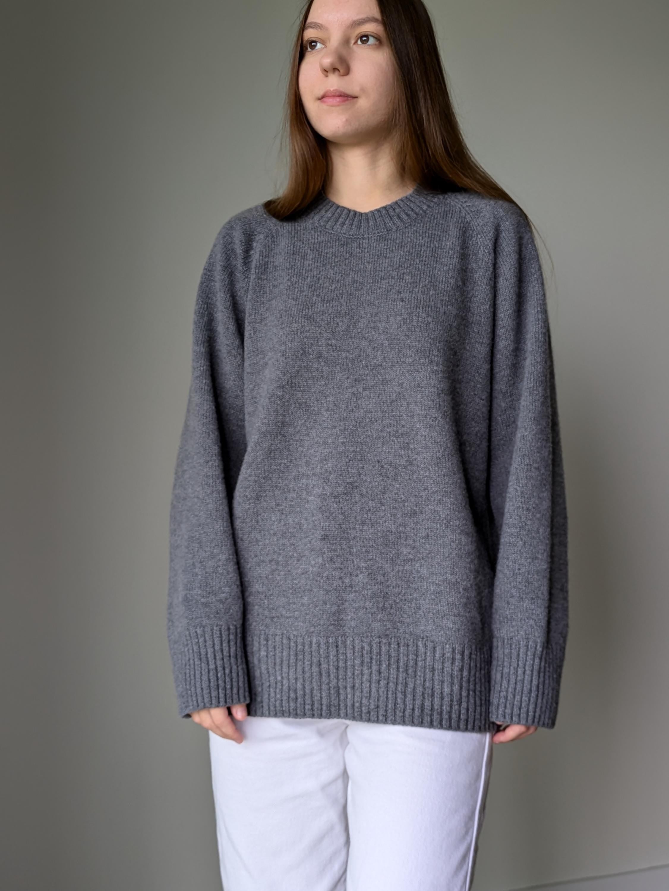 Gray sweater women sweater