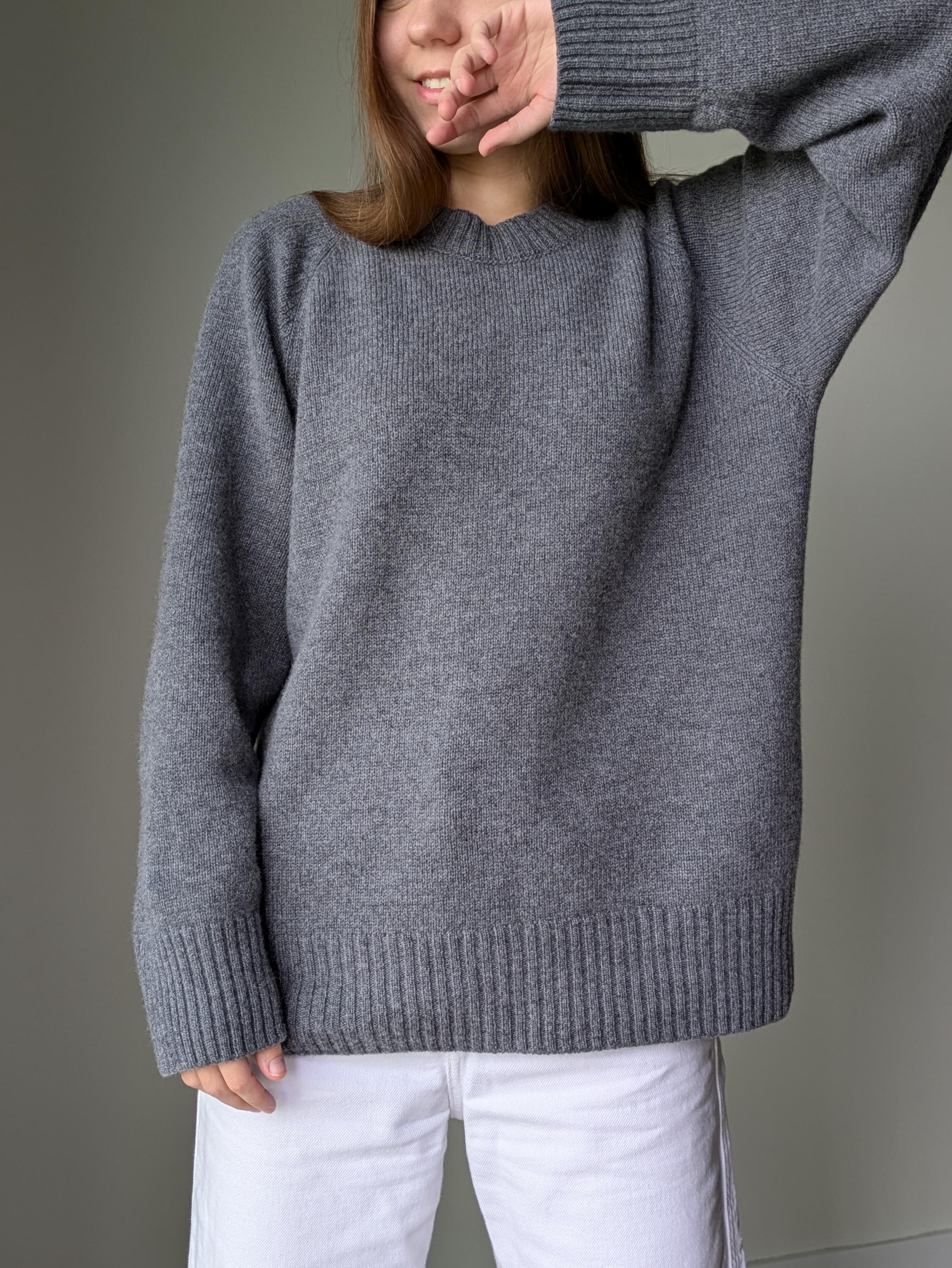 Gray women sweater