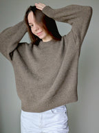brown cashmere sweater women