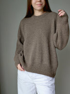 brown cashmere sweater women