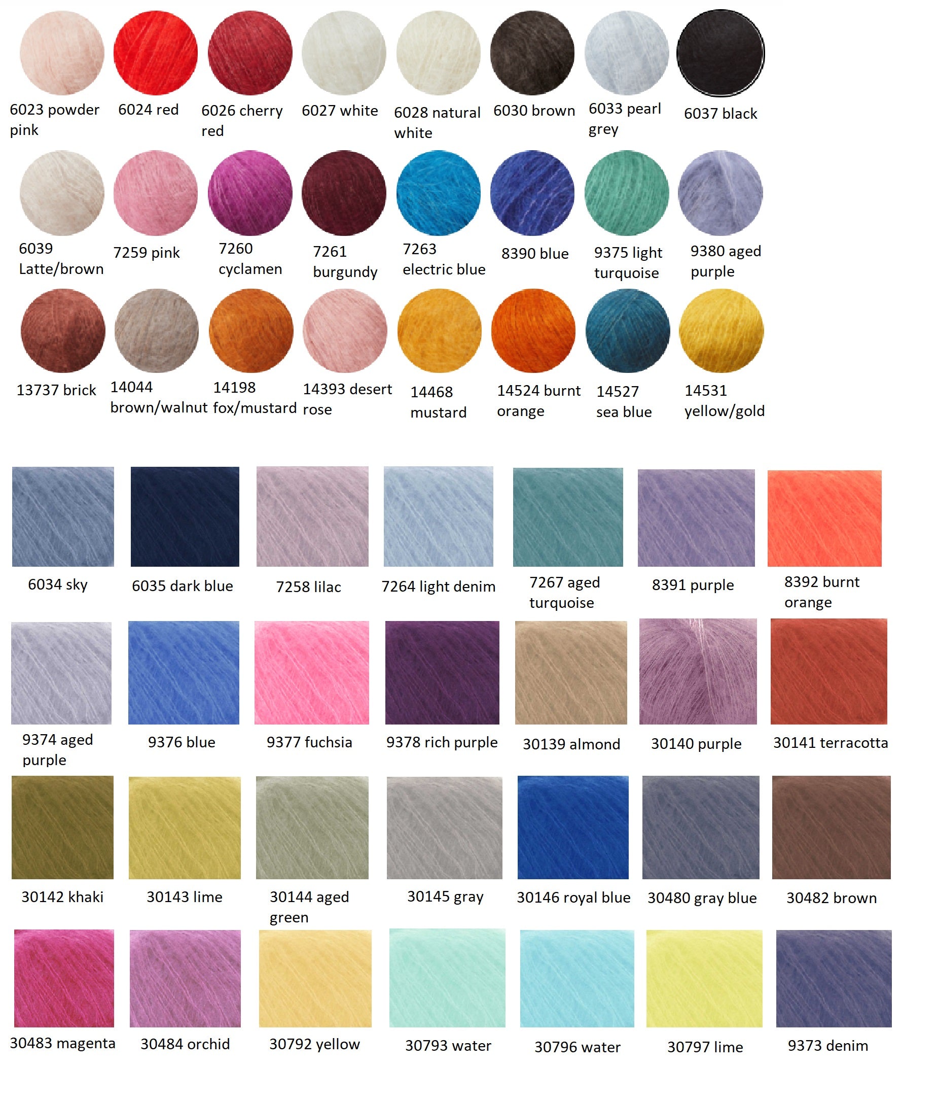 Oversized Mohair Sweater – Fluffy Sheer Knit Jumper, Transparent Lightweight Pullover — Cloud